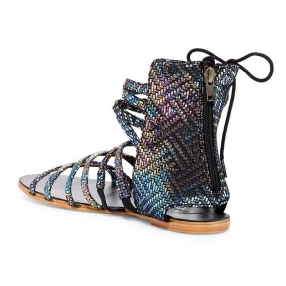 Free People Juliette iridescent gladiator sandals - Picture 3 of 5